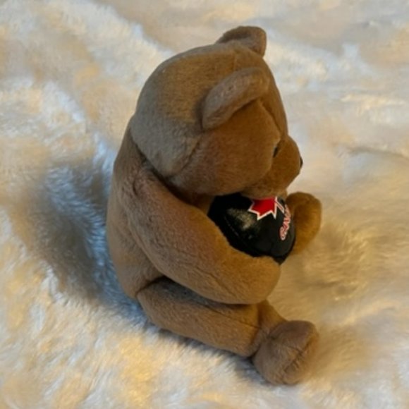 Ty Beanie Baby Deke Plush Hockey Bear 2005 Canadian Exclusive NWT - Picture 4 of 10